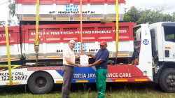 DLH Rejang Lebong Terima 12 Kontainer Sampah